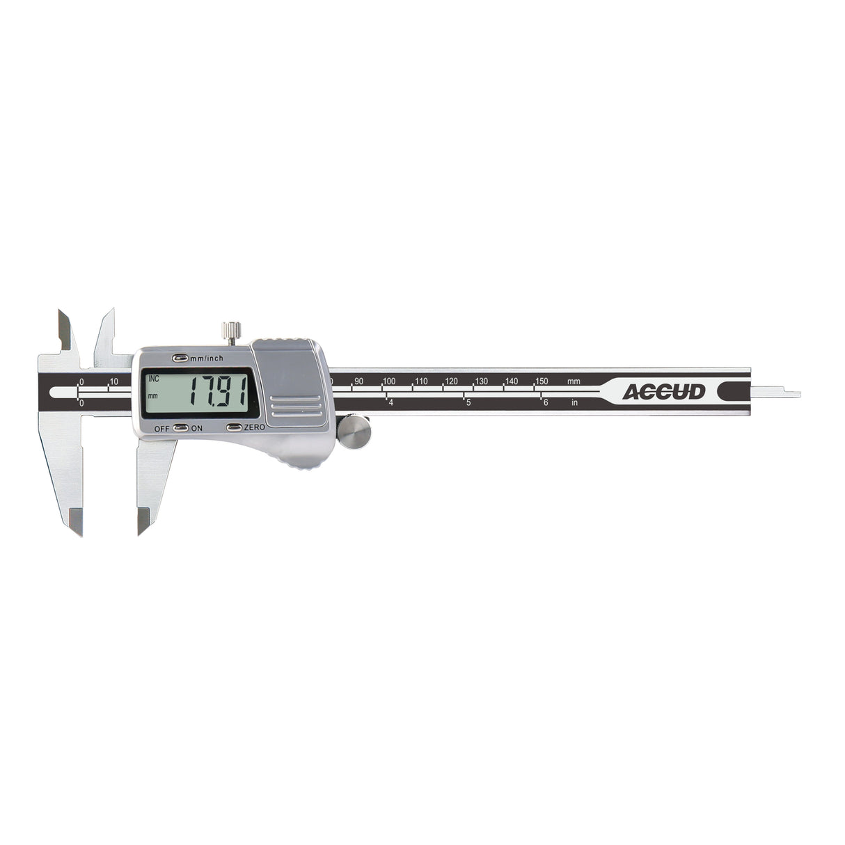 DIGITAL CALIPER WITH METAL COVER range 200mm/8" resolution 0.01mm/0.0005"