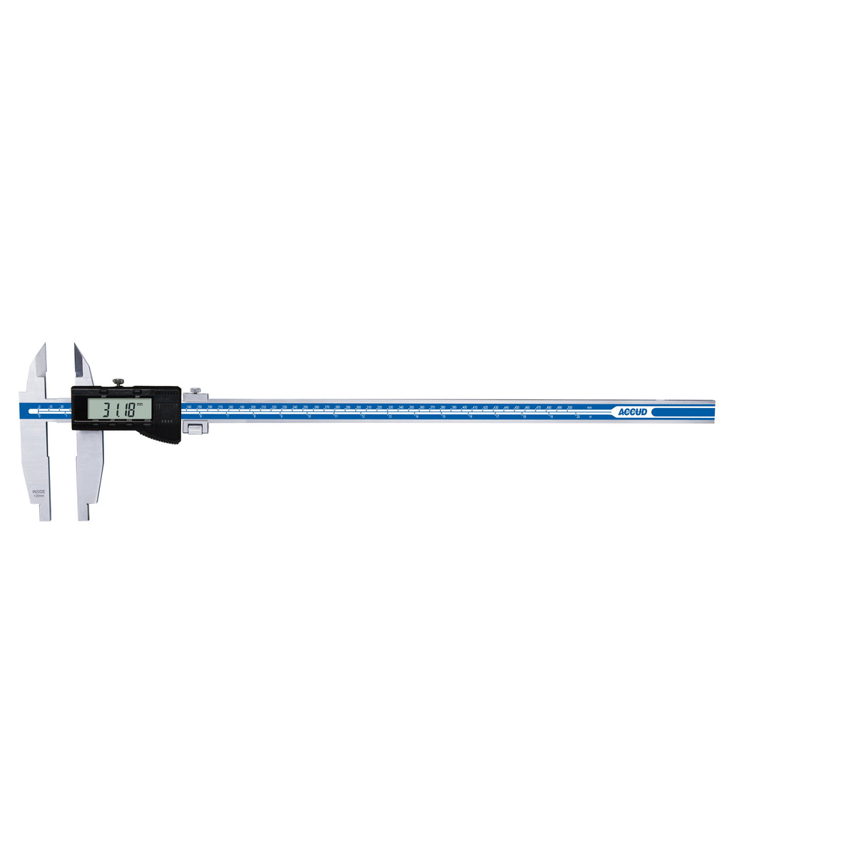 DIGITAL CALIPER (jaw length 150mm) range 0-500mm/0-20" resolution 0.01mm/0.0005"