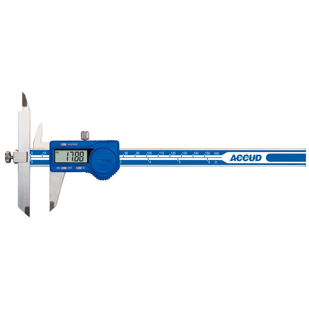 DIGITAL OFFSET CALIPER range 0-300mm/0-12" resolution 0.01mm/0.0005"