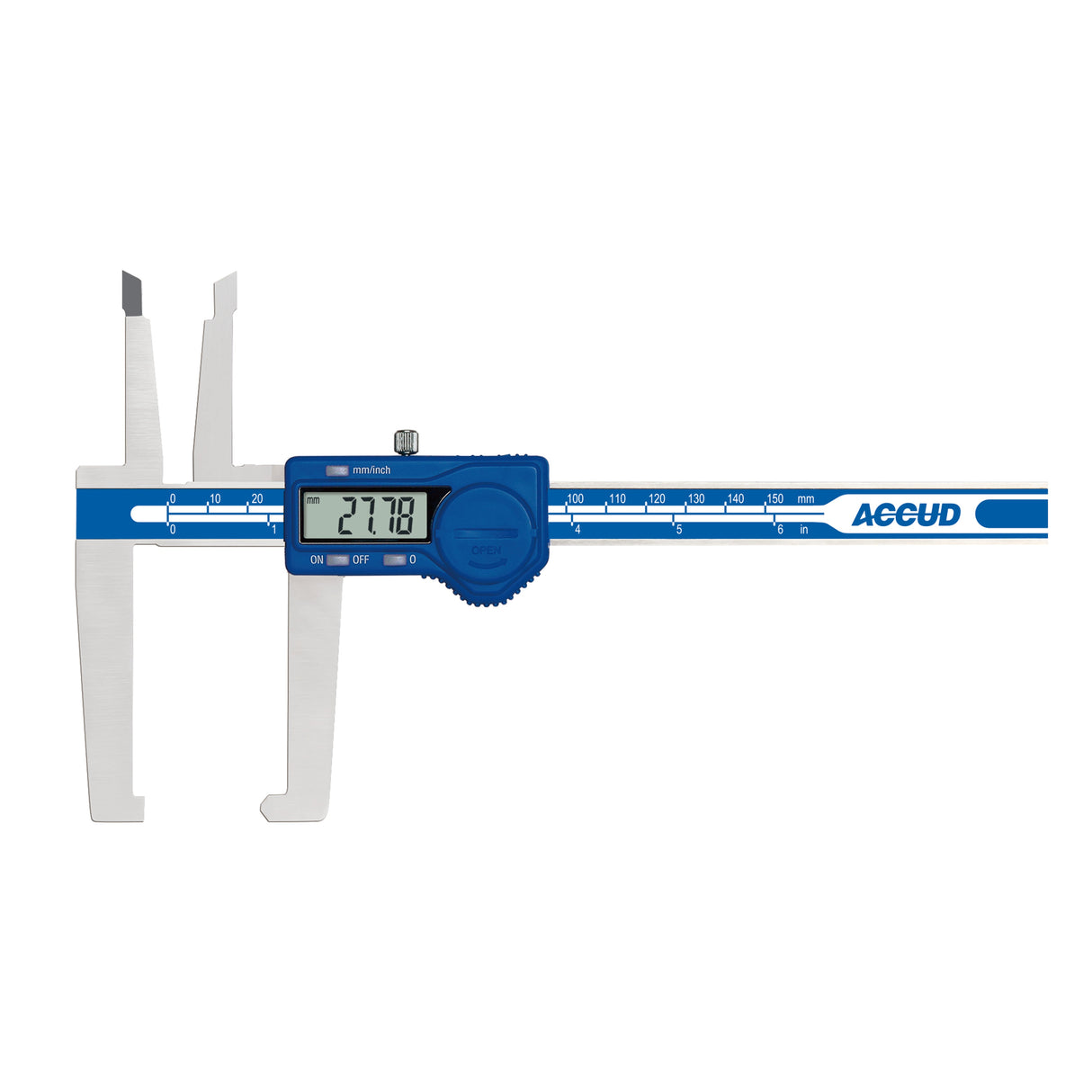 DIGITAL DISK BRAKE AND PAD CALIPER range 0-150mm/0-6" resolution 0.01mm/0.0005"