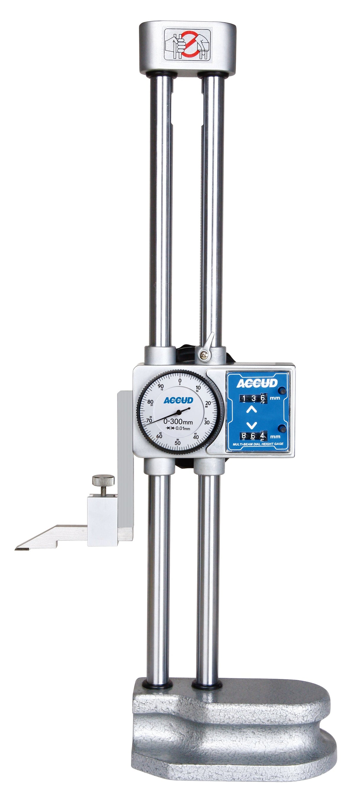 DIAL HEIGHT GAUGE range 0-600mm resolution 0.01mm