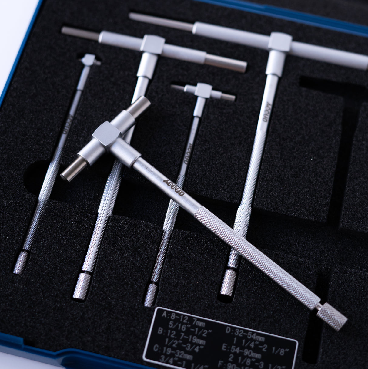 TELESCOPING GAUGE SET range resolution