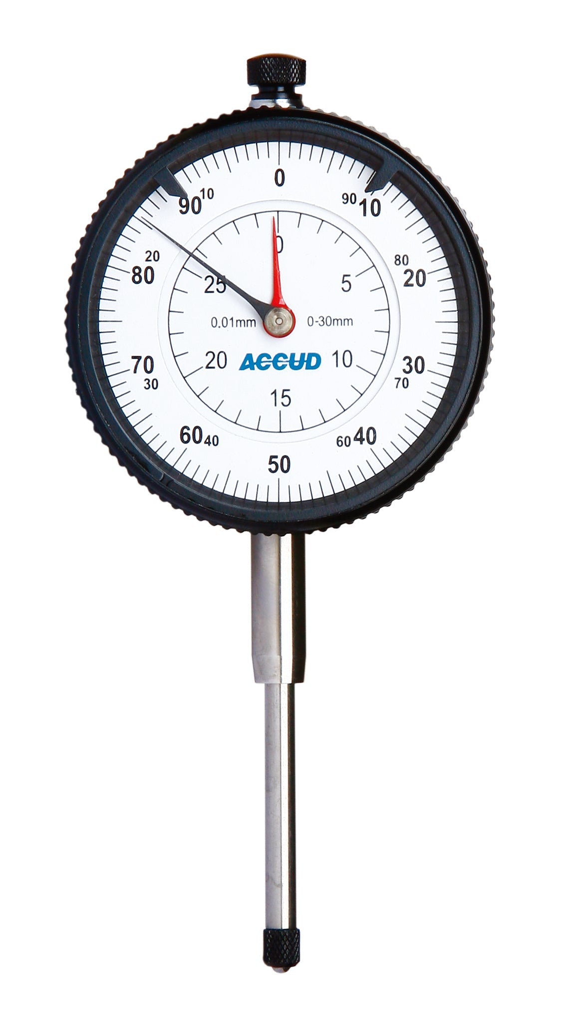 DIAL INDICATOR, with spare flat back range 20mm resolution 0.01mm