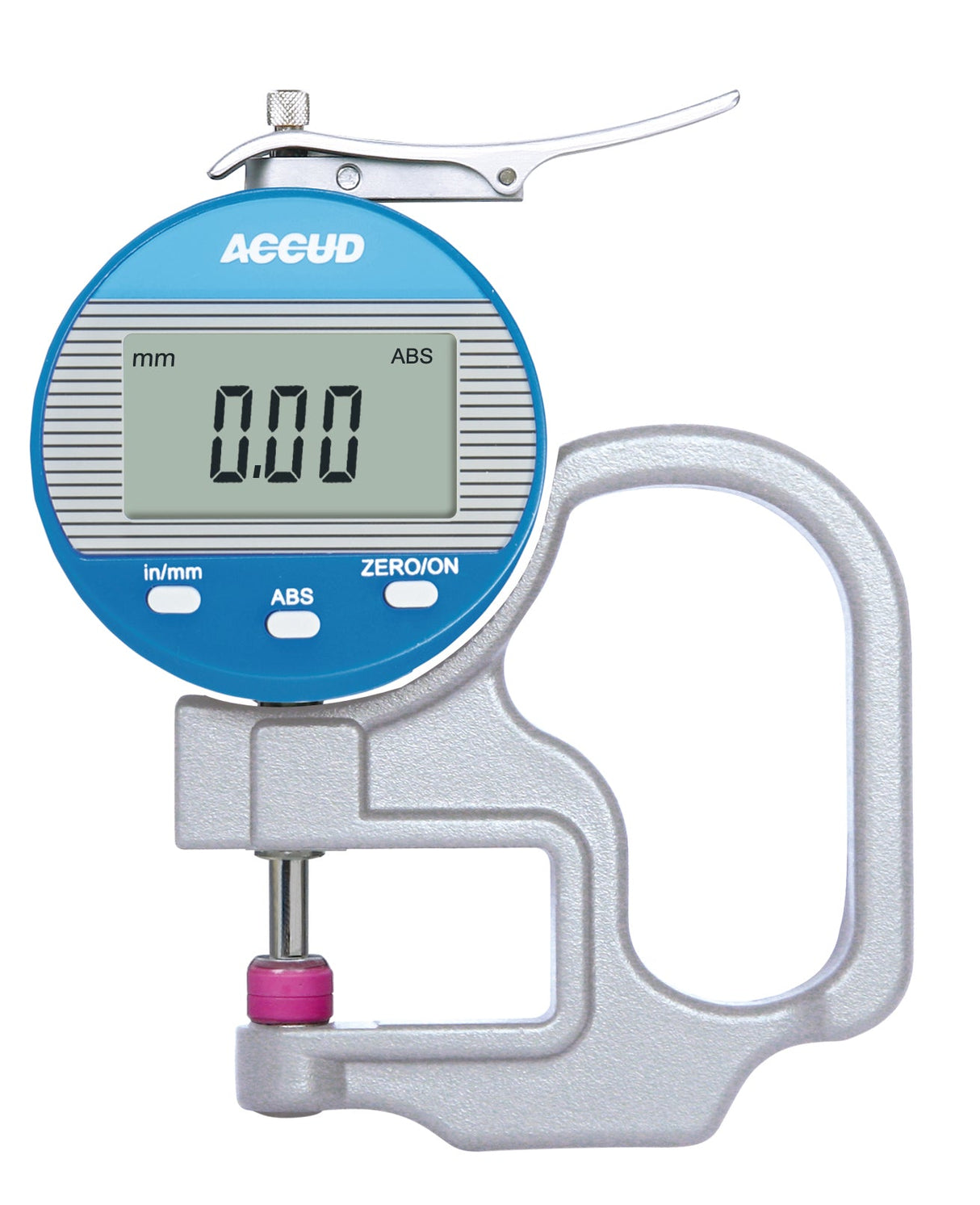 DIGITAL THICKNESS GAGE range 0-10mm/0-0.4" resolution 0.01mm/0.0005"