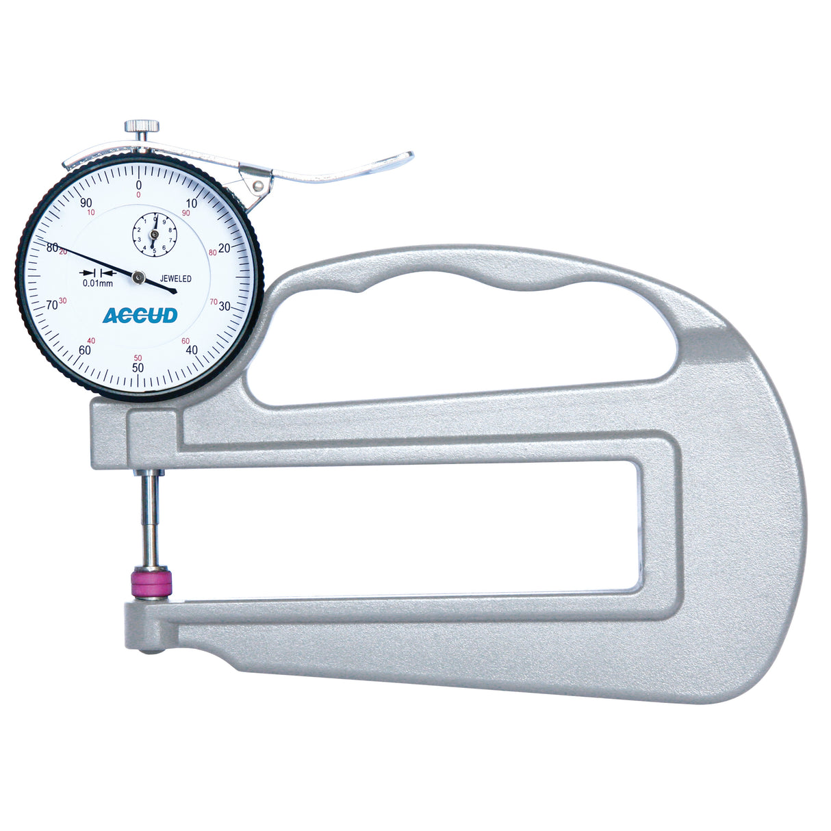 THICKNESS GAUGE, flat-flat tips range 0-20mm resolution 0.01mm