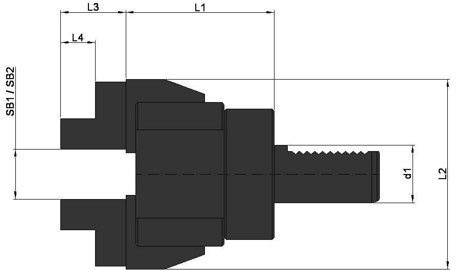 bar grip arm Diam. 40