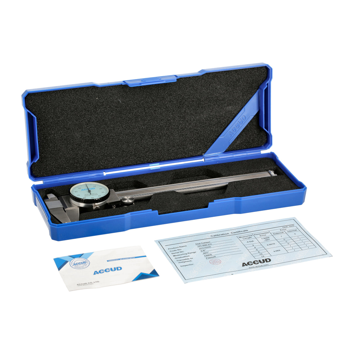 DIAL CALIPER range 0-6" resolution .001"