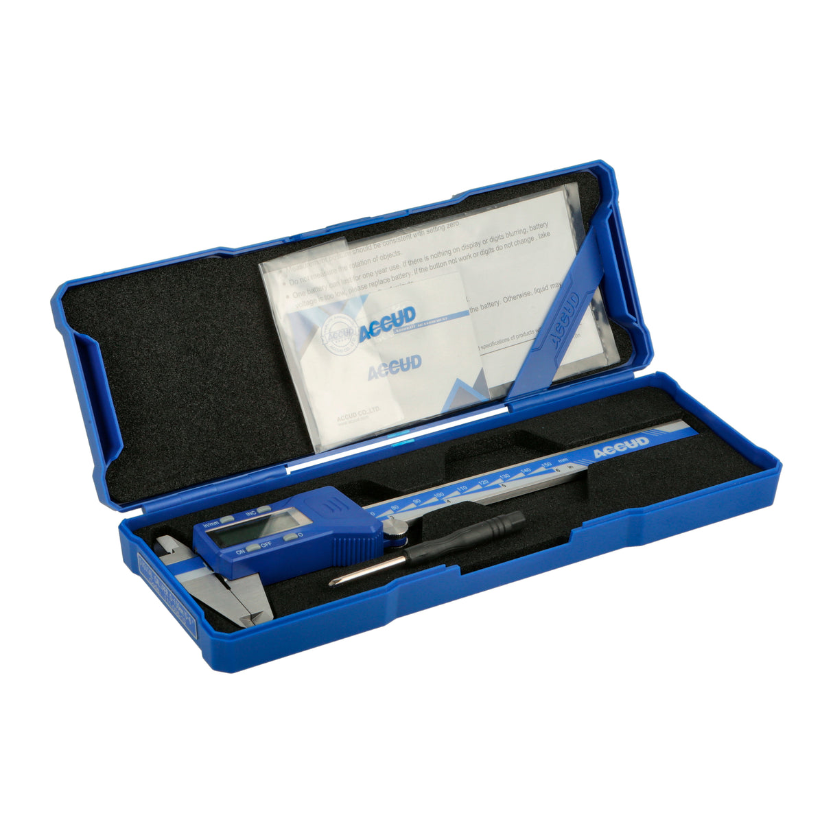 DIGITAL CALIPER range 0-150mm/0-6" resolution 0.01mm/0.0005"