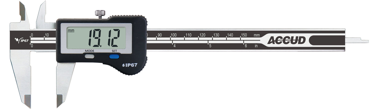 IP67 DIGITAL CALIPER WITH SYLVAC ELECTRONICS range 0-150mm/0-6" resolution 0.01mm/0.0005"