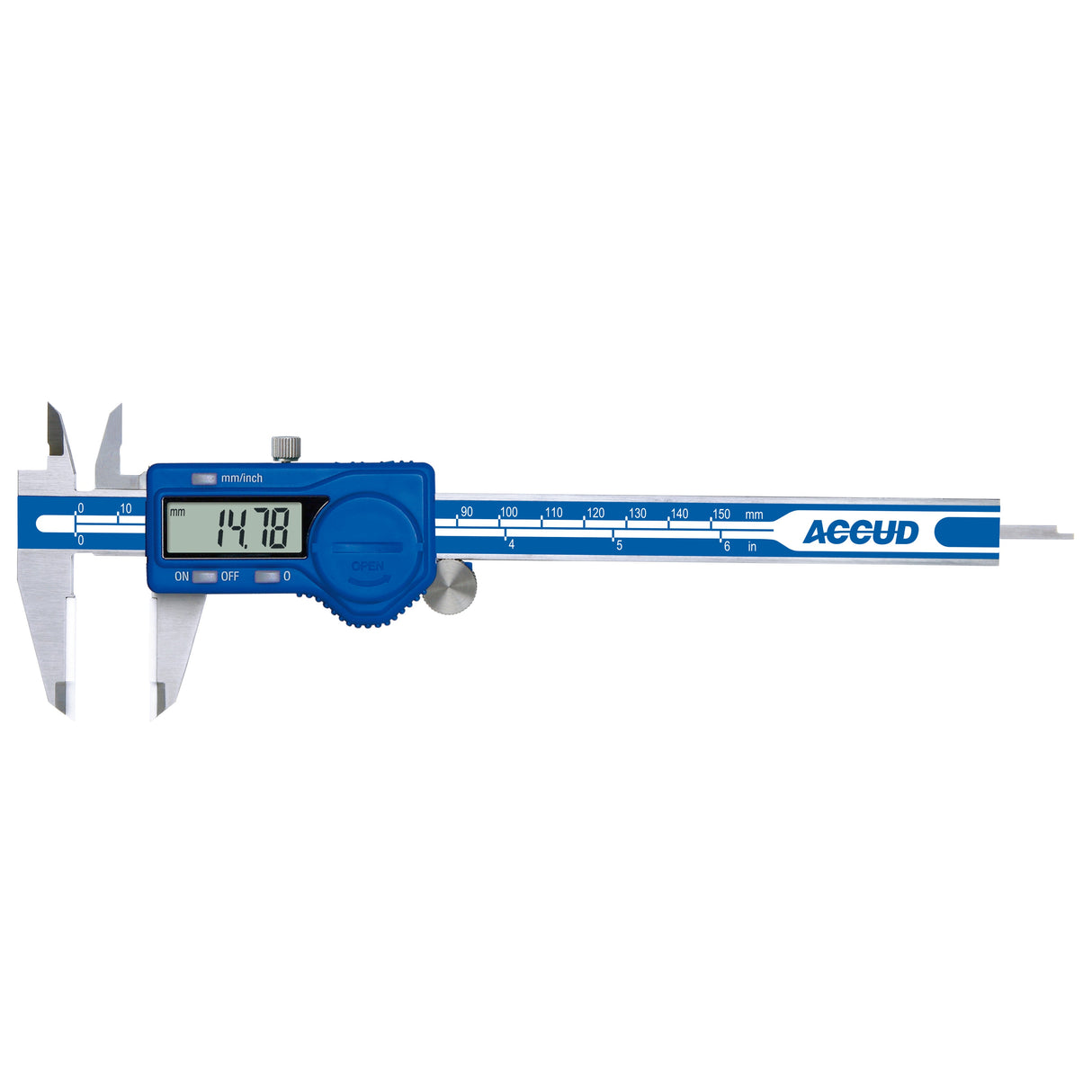 DIGITAL CALIPER WITH CERAMIC TIPPED JAWS range 0-150mm/0-6" resolution 0.01mm/0.0005"