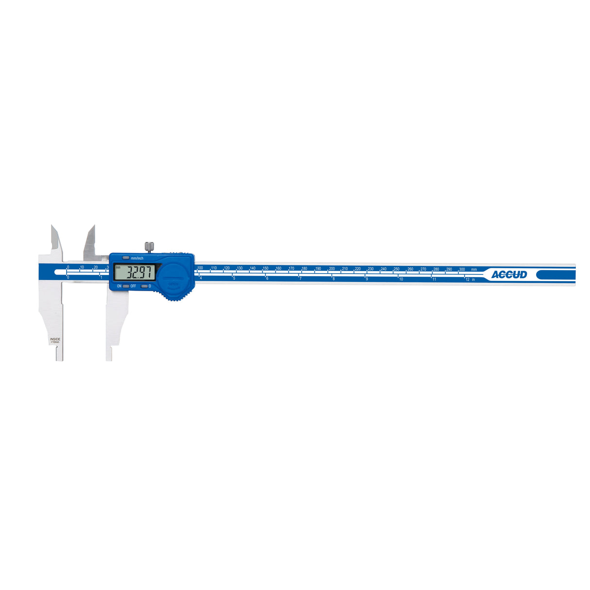 DIGITAL CALIPER, jaw length 60mm range 0-300mm/0-12" resolution 0.01mm/0.0005"