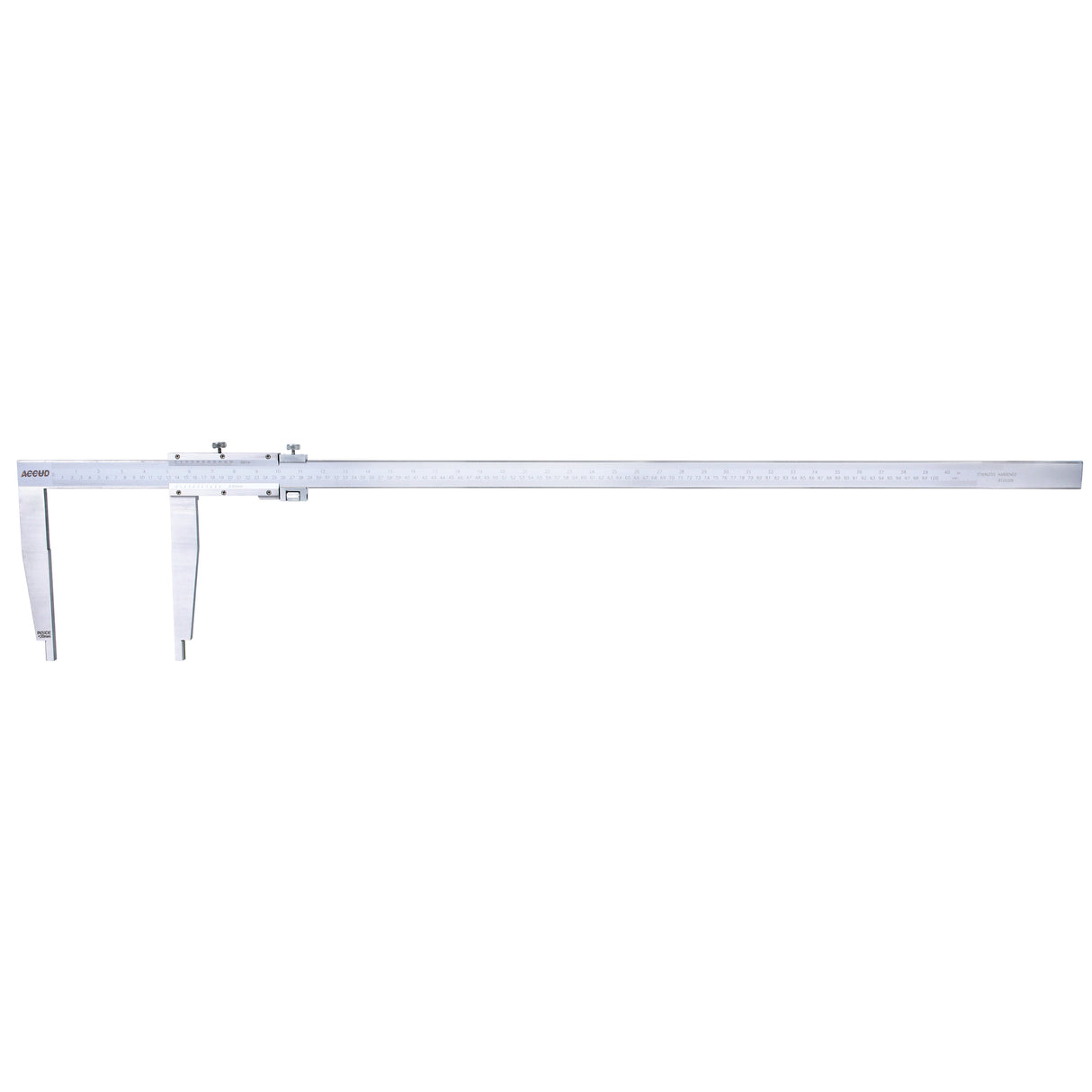 VERNIER CALIPER, jaw length 150mm range 0-500mm/0-20" resolution 0.05mm/1/128"