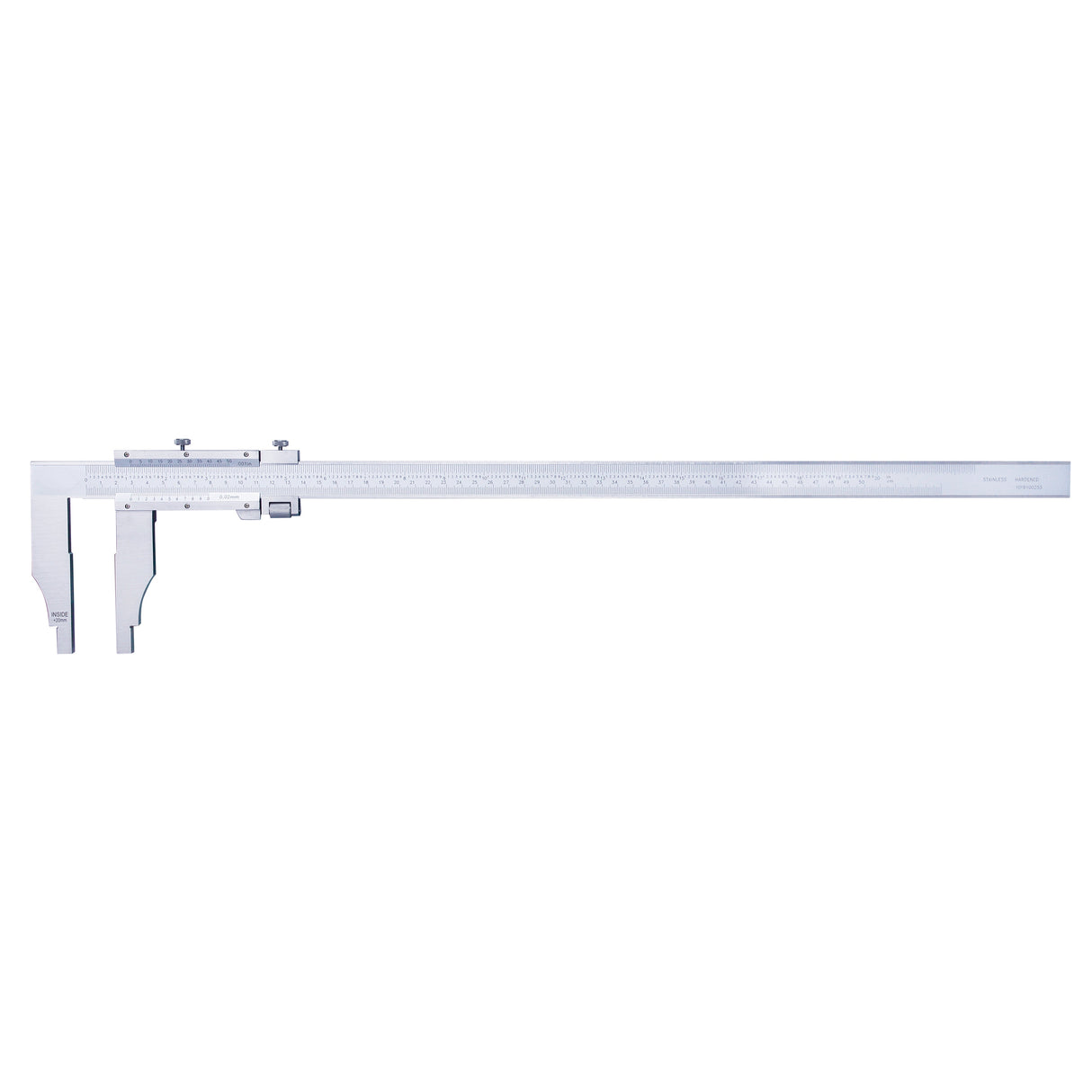 VERNIER CALIPER, jaw length 75mm range 0-300mm/0-12" resolution 0.05mm/1/128"