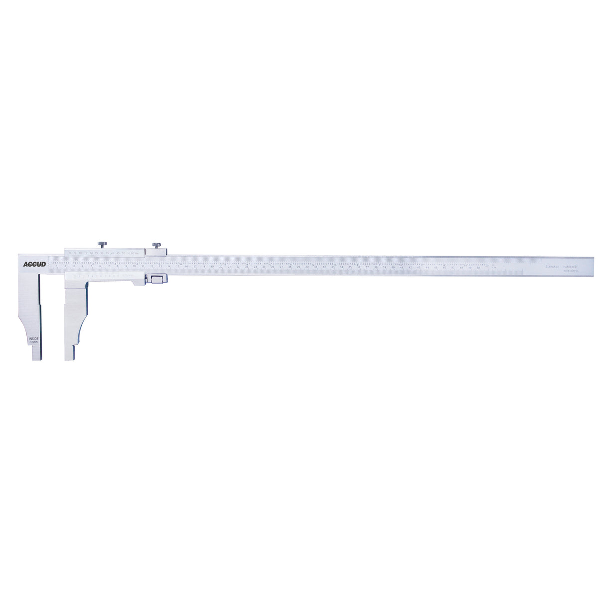 VERNIER CALIPER (jaw length 100mm/3.9") range 0-600mm/0-24" resolution 0.02mm/0.001"