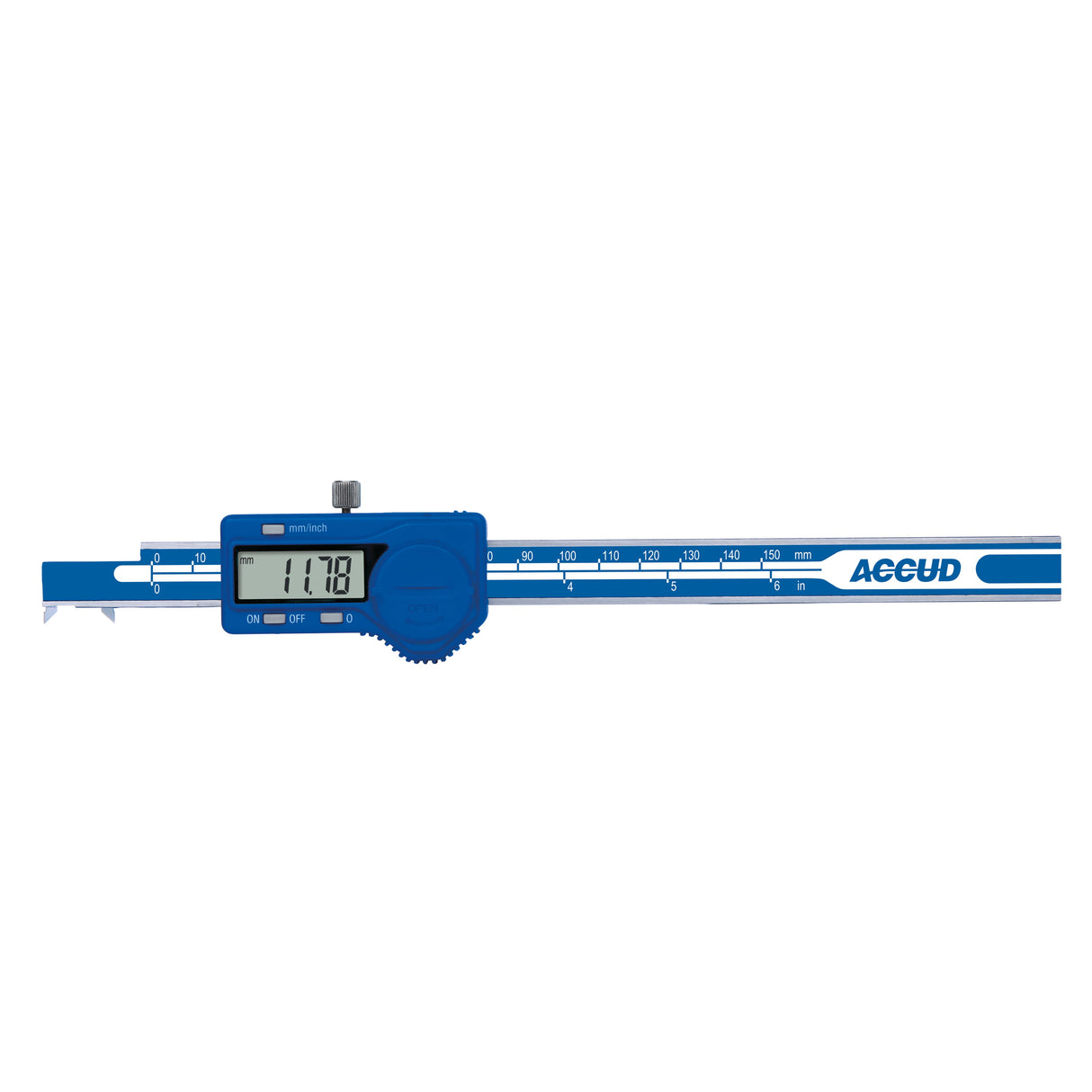 DIGITAL HOOK CALIPER range 3-125mm/0.2-5" resolution 0.01mm/0.0005"