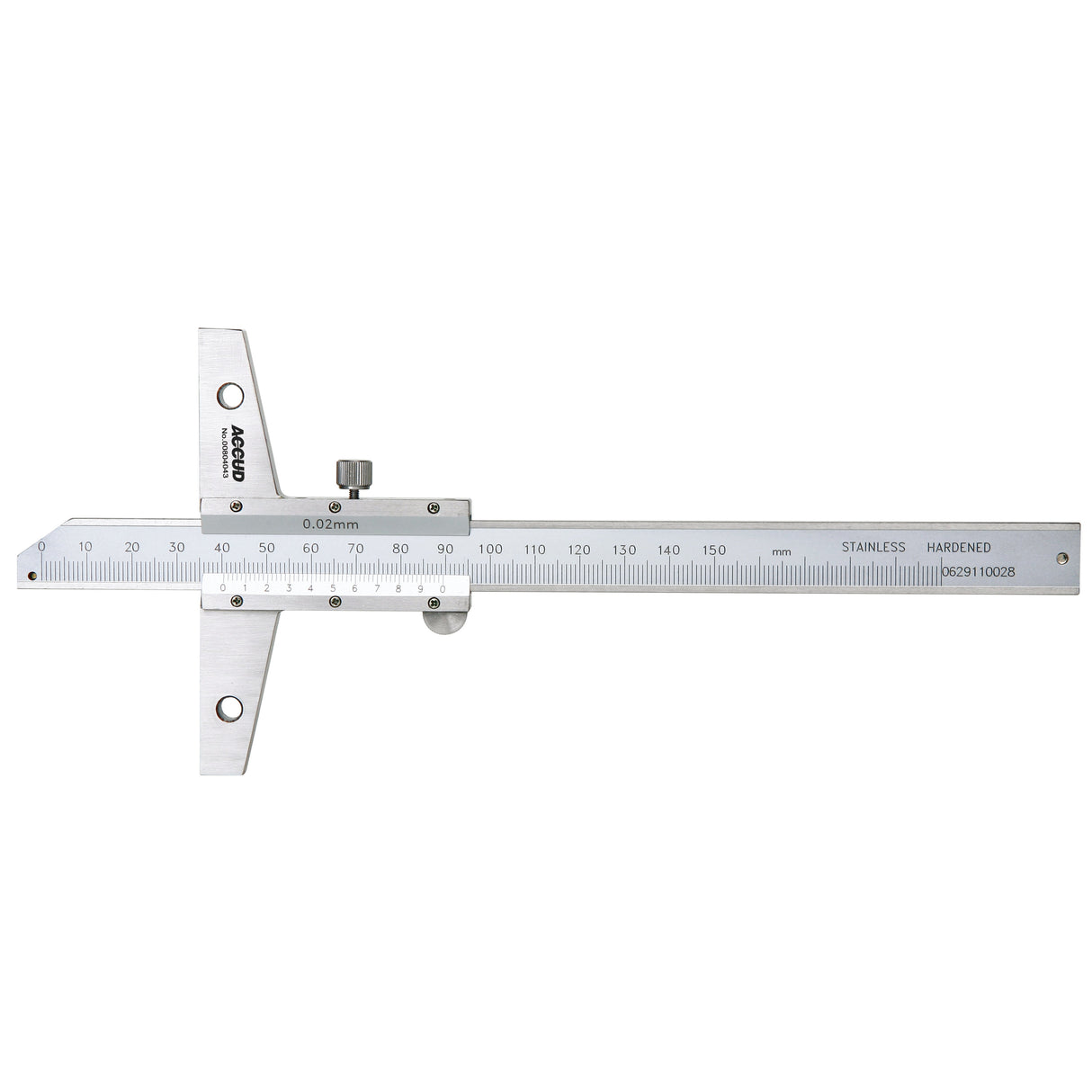 VERNIER DEPTH GAUGE range 0-600mm resolution 0.05mm