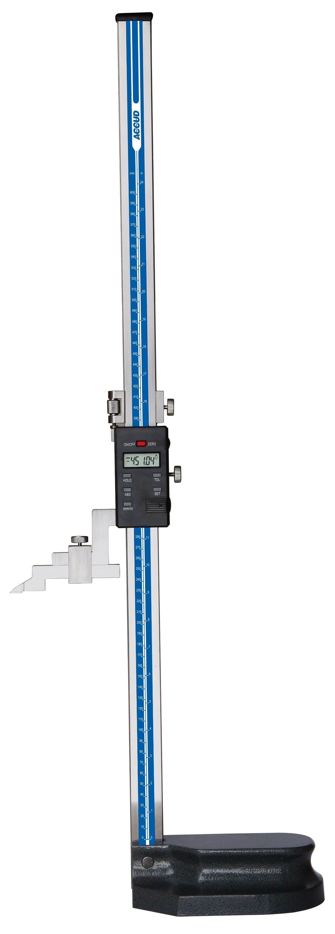 DIGITAL HEIGHT GAUGE range 0-600mm/0-24" resolution 0.01mm/0.0005"