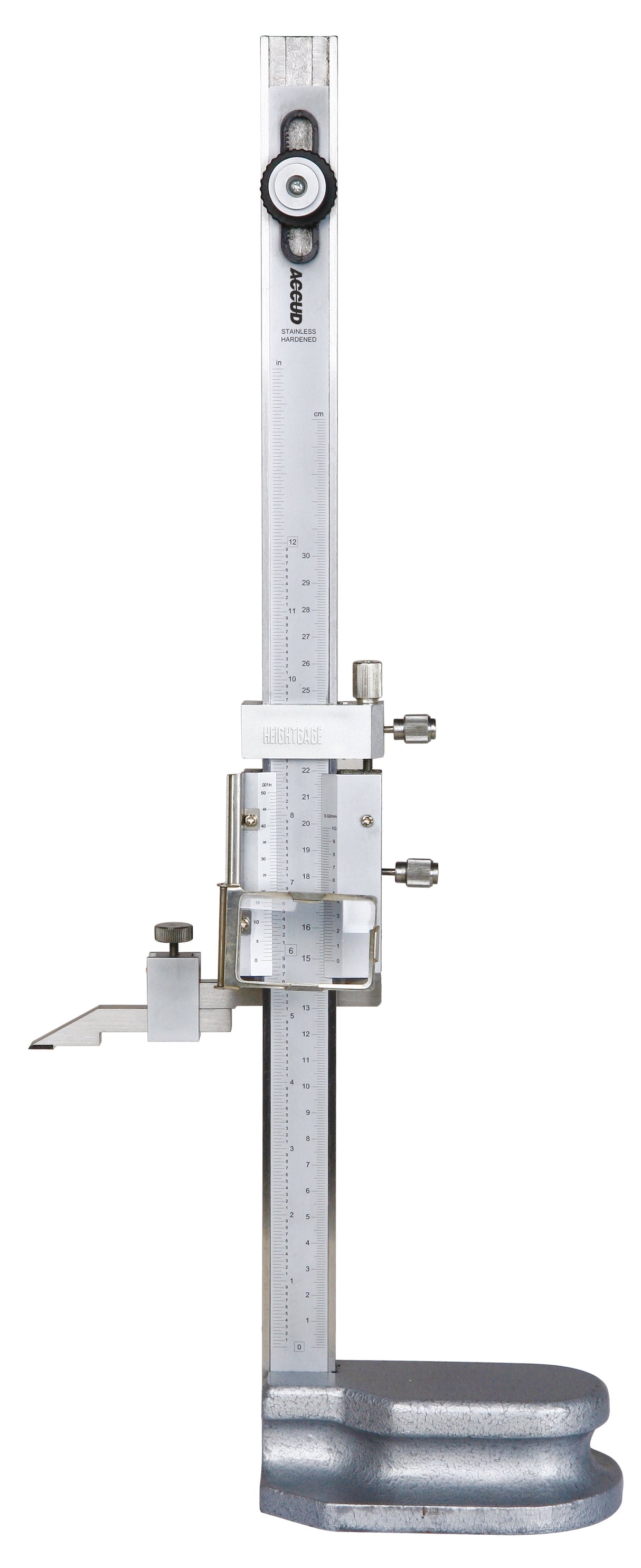 VERNIER HEIGHT GAUGE range 0-300mm/0-12" resolution 0.02mm/0.001“