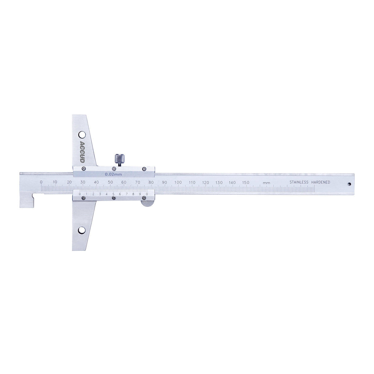 VERNIER HOOK DEPTH GAGE range 0-300mm resolution 0.02mm