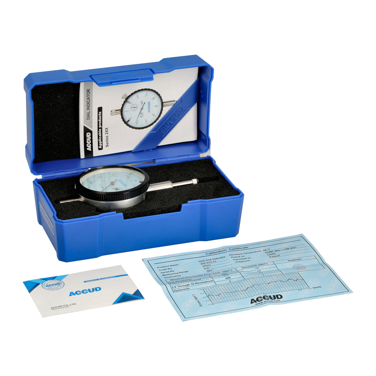 INCH DIAL INDICATOR, lug back range 0.5" resolution 0.001"