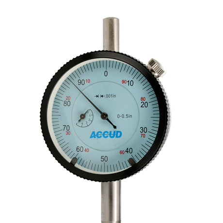 INCH DIAL INDICATOR, lug back range 0.5" resolution 0.001"