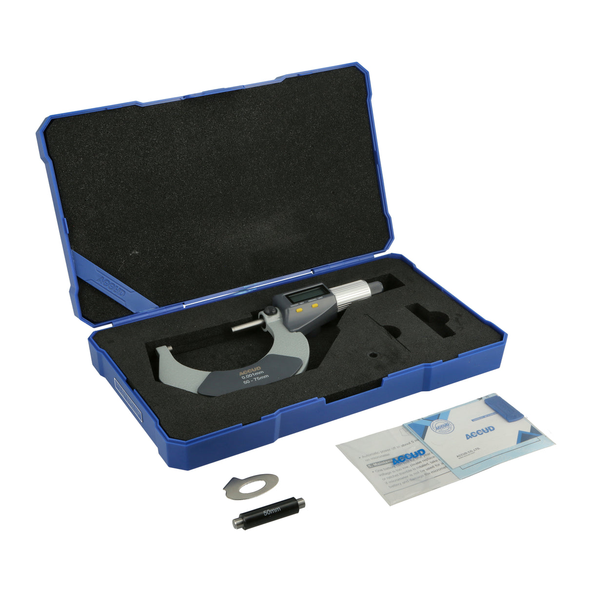 DIGITAL MICROMETER range 50-75mm resolution 0.001mm/0.00005"