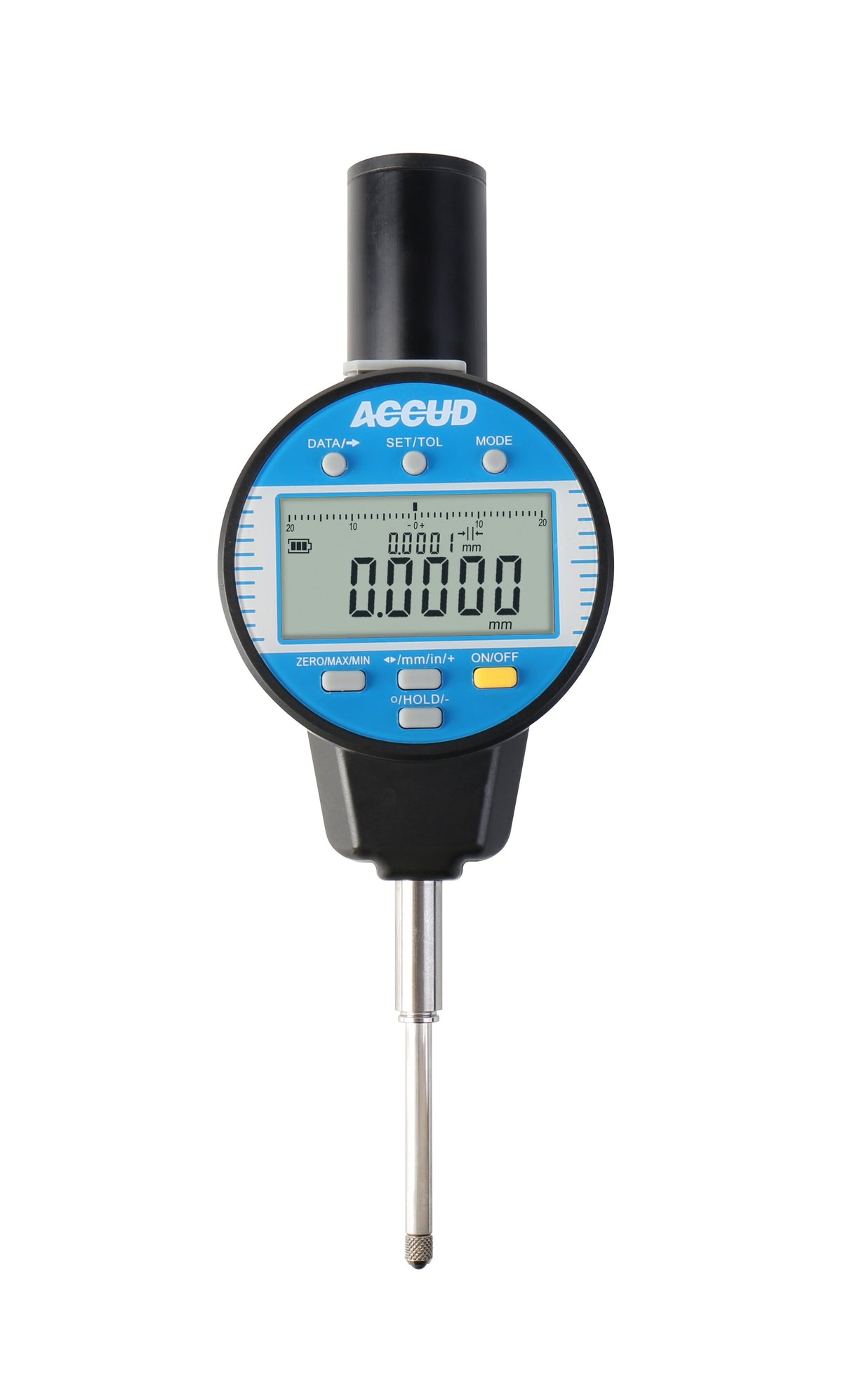 HIGH PRECISION DIGITAL INDICATORS,flat back range 25.4mm/1" resolution 0.0002mm/0.00001"