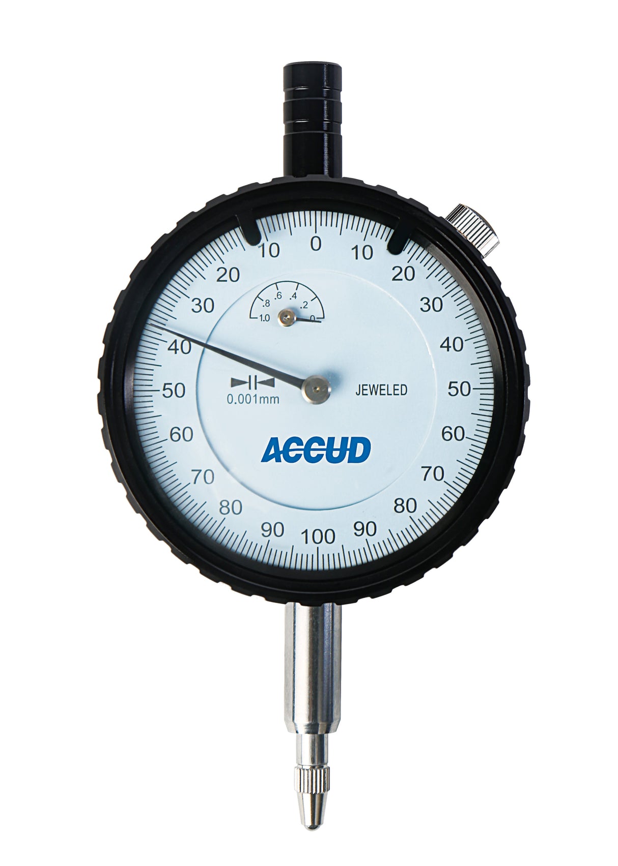 PRECISION DIAL INDICATOR, flat back range 1mm resolution 0.001mm