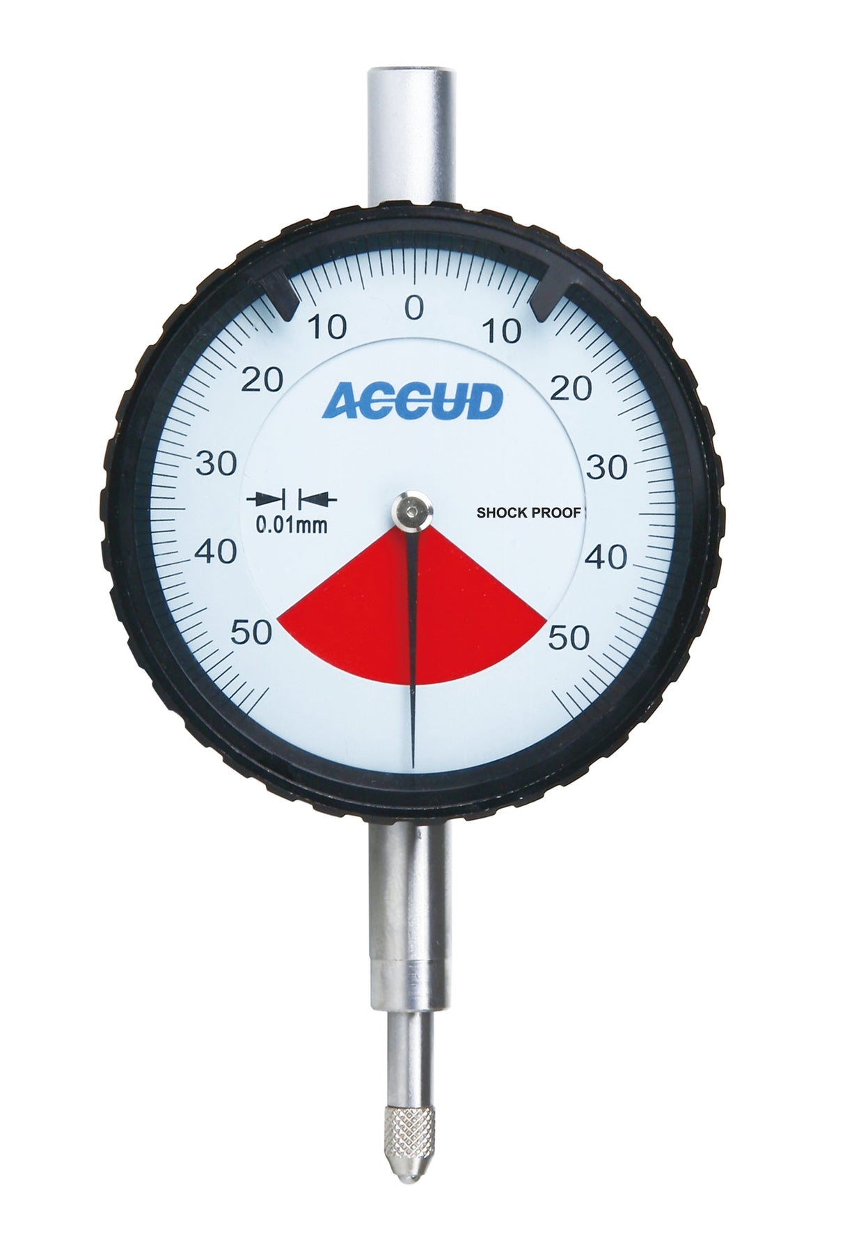 ONE REVOLUTION DIAL INDICATOR, lug back range 0.5mm resolution 0.01mm