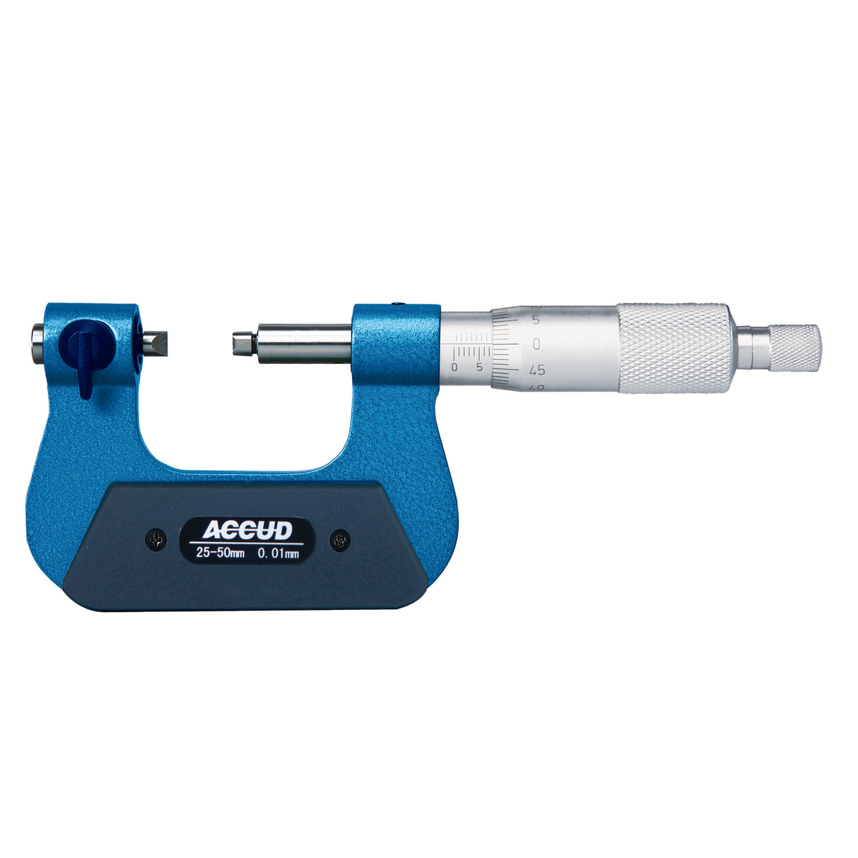 SCREW THREAD MICROMETER, without measuring tips range 0-25mm resolution 0.01mm