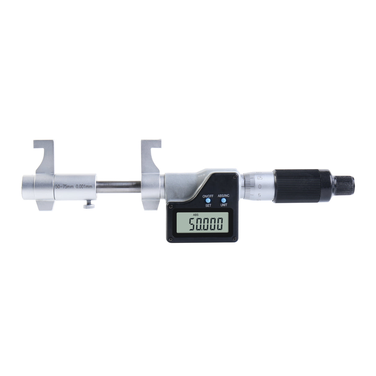 DIGITAL INSIDE MICROMETER range 100-125mm/4-5" resolution 0.001mm/0.00005"