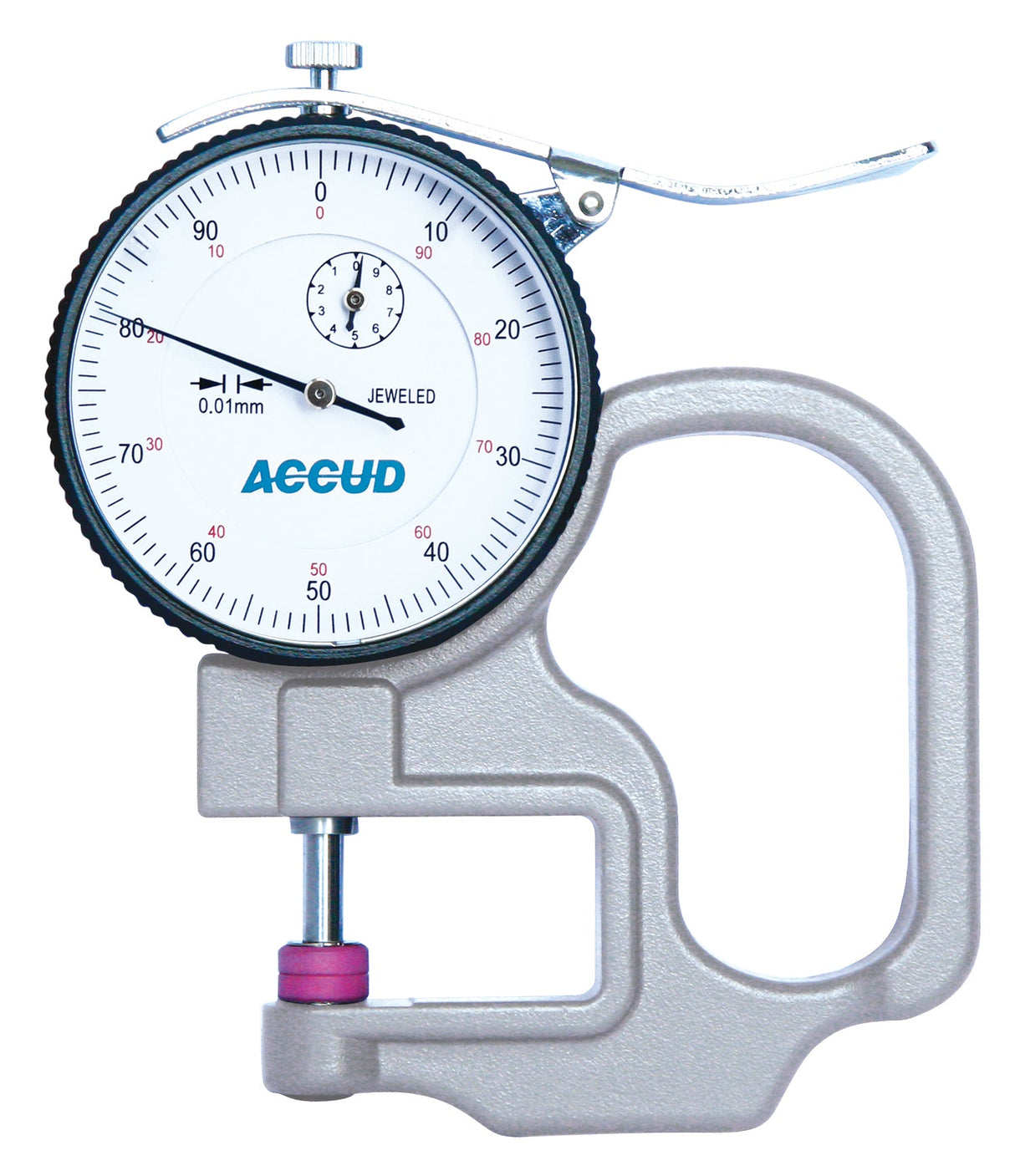 THICKNESS GAUGE, spherical -flat tips range 0-10mm(B type) resolution 0.01mm